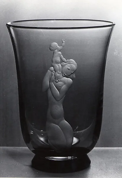Vase — Viktor Lindstrand|Orrefors Glasbruk