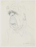 Caricature of José Juan Tablada — Miguel Covarrubias