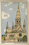 Berlin: Kaiser Wilhelm Memorial Cathedral (Kaiser Wilhelm-Gedächtniskirche) — Franz Kuhn|Wiener Werkstätte