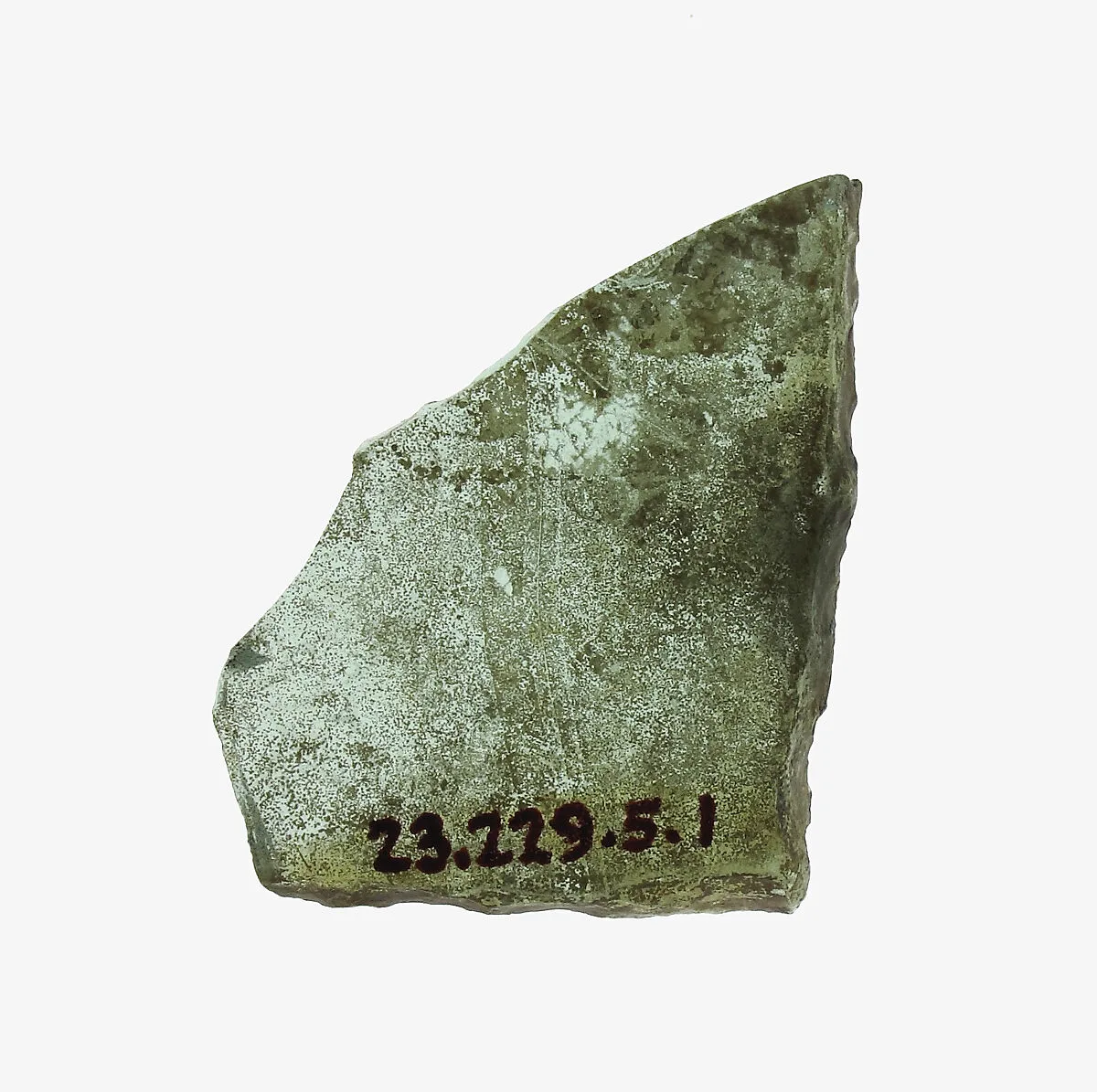 Glass Fragment — Unknown