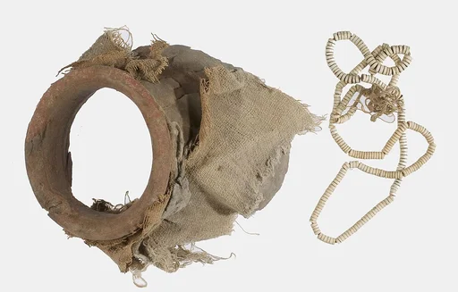 Jar fragment with sealing at neck intact