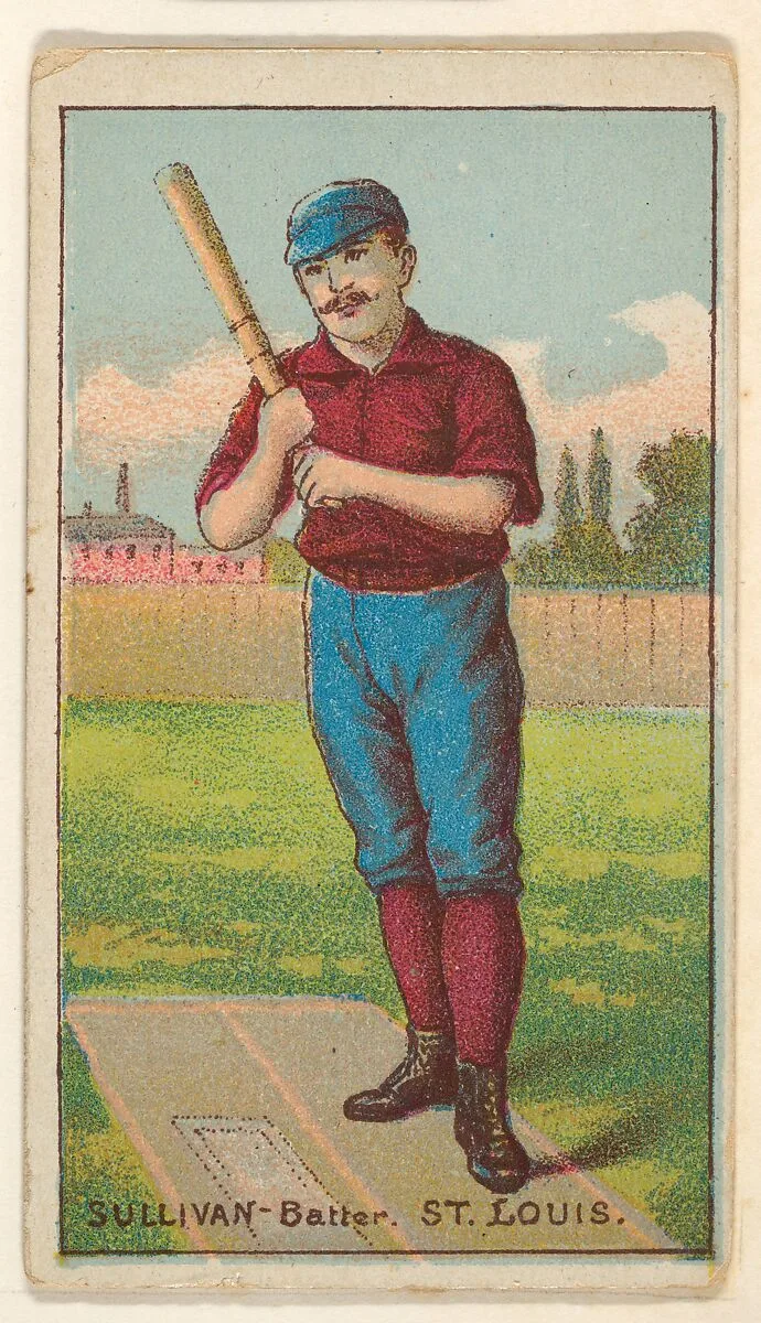 Sullivan, Batter, St. Louis, from the Gold Coin series (N284) for Gold Coin Chewing Tobacco — D. Buchner & Co., New York