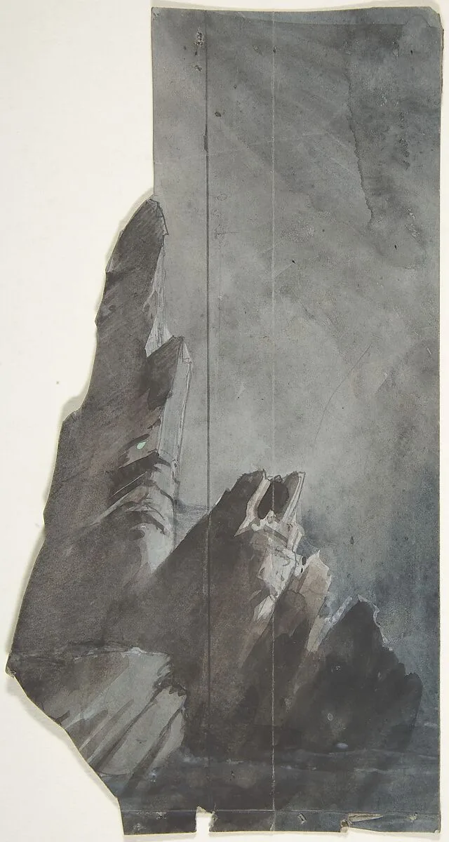 Design for a Stage Set — Eugène Cicéri