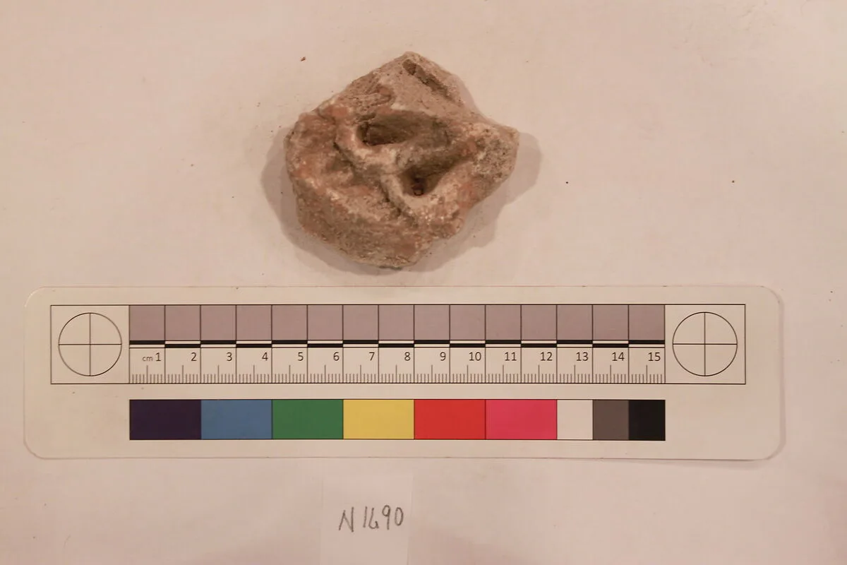 Stucco Fragment — Unknown