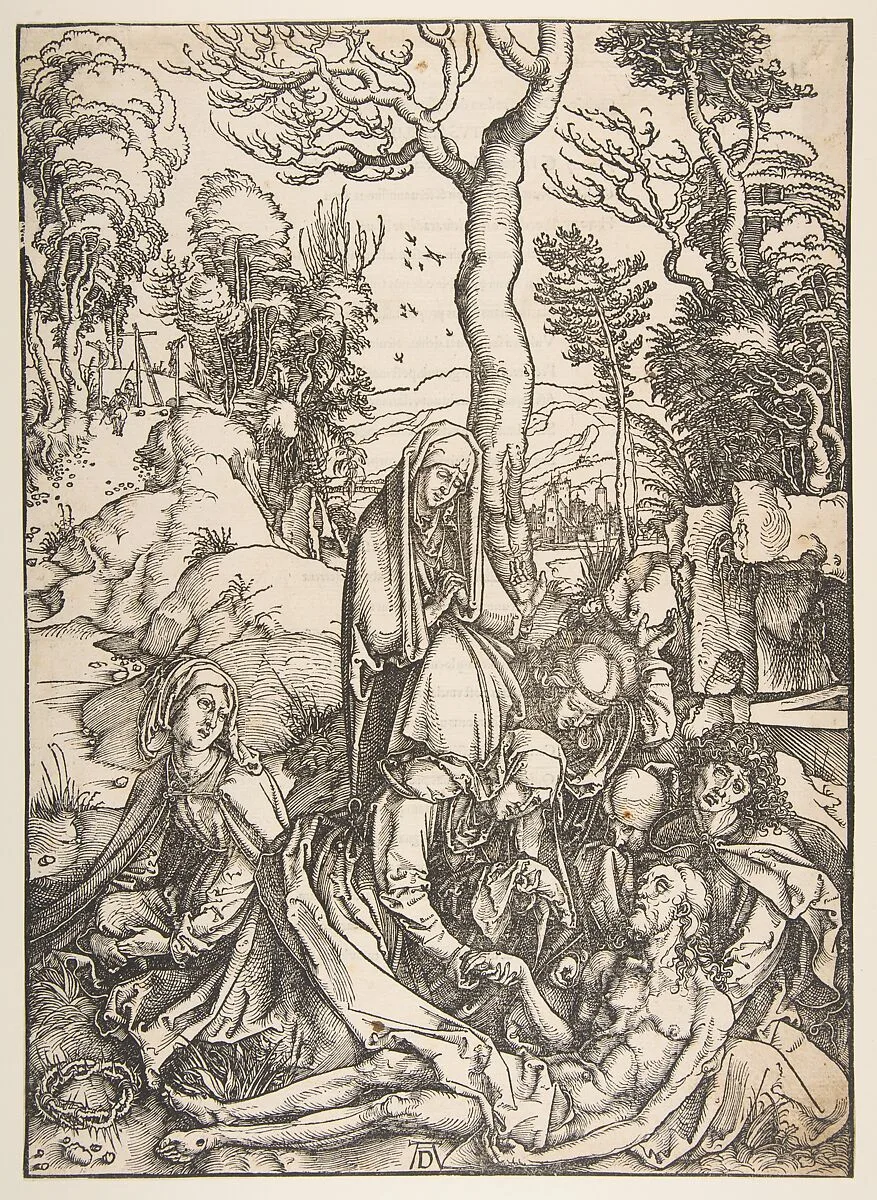 The Lamentation for Christ — Albrecht Dürer