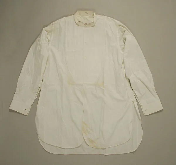 Evening shirt — Unknown