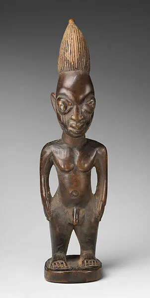 Twin Figure: Male (Ibeji) — Unknown
