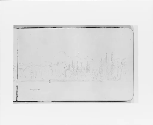 Fraser (?) River, Warnock (from Sketchbook)