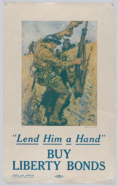 Lend him a hand — Liberty Loan Committee|Charles Sarka