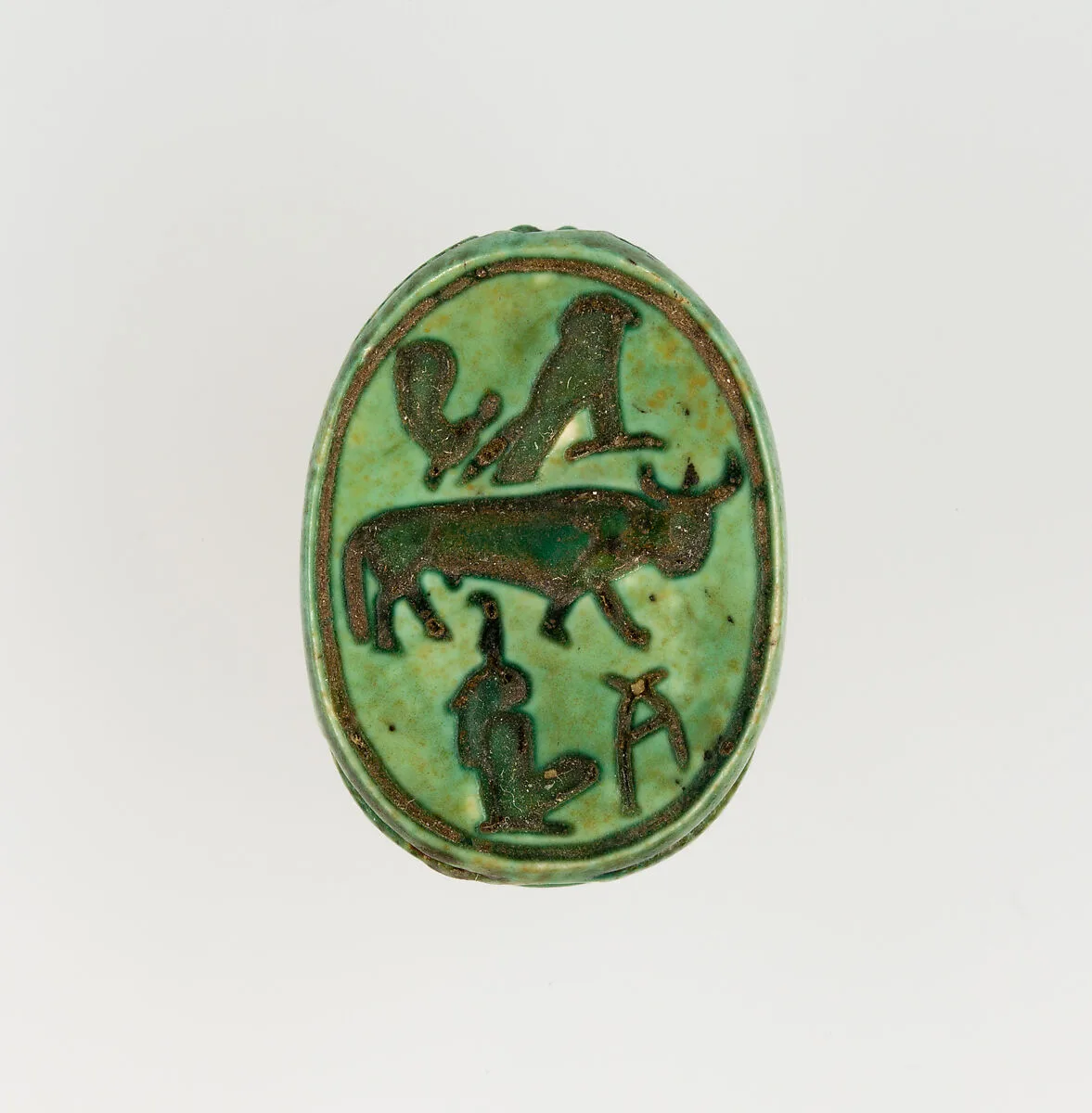 Scarab Inscribed with the Horus Name of Thutmose I — Unknown