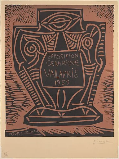 Cermaics Exhibition, Vallauris 1959