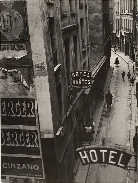 La rue Quincampoix — Brassaï