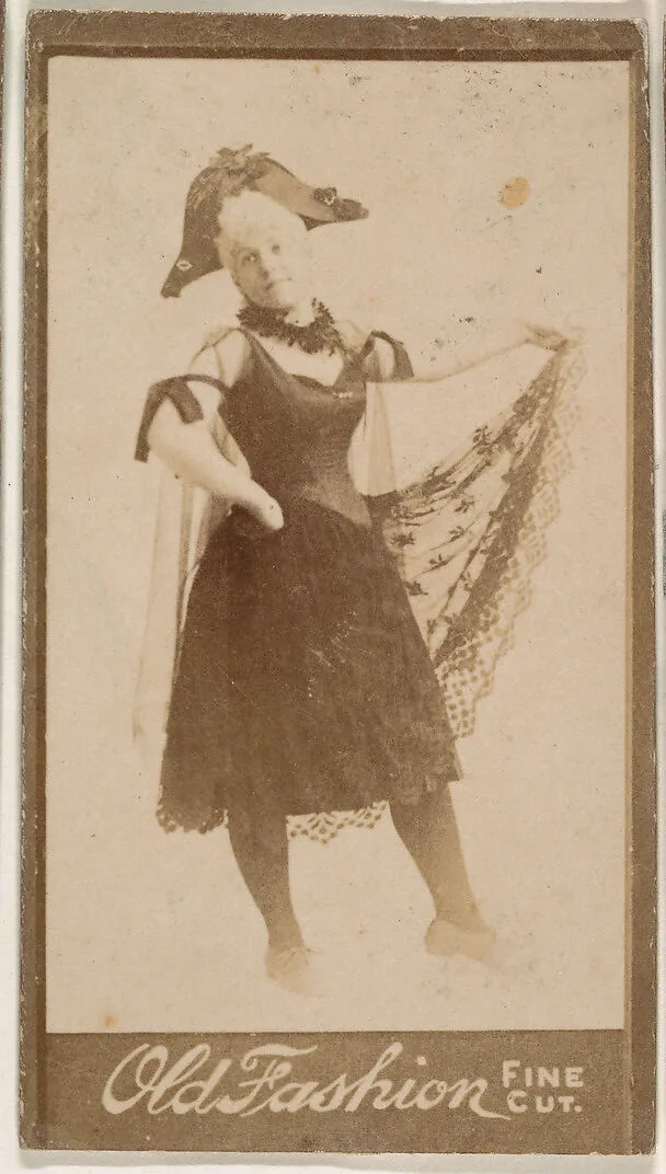 Dancer, from the Actresses series (N664) promoting Old Fashion Fine Cut Tobacco — Unknown