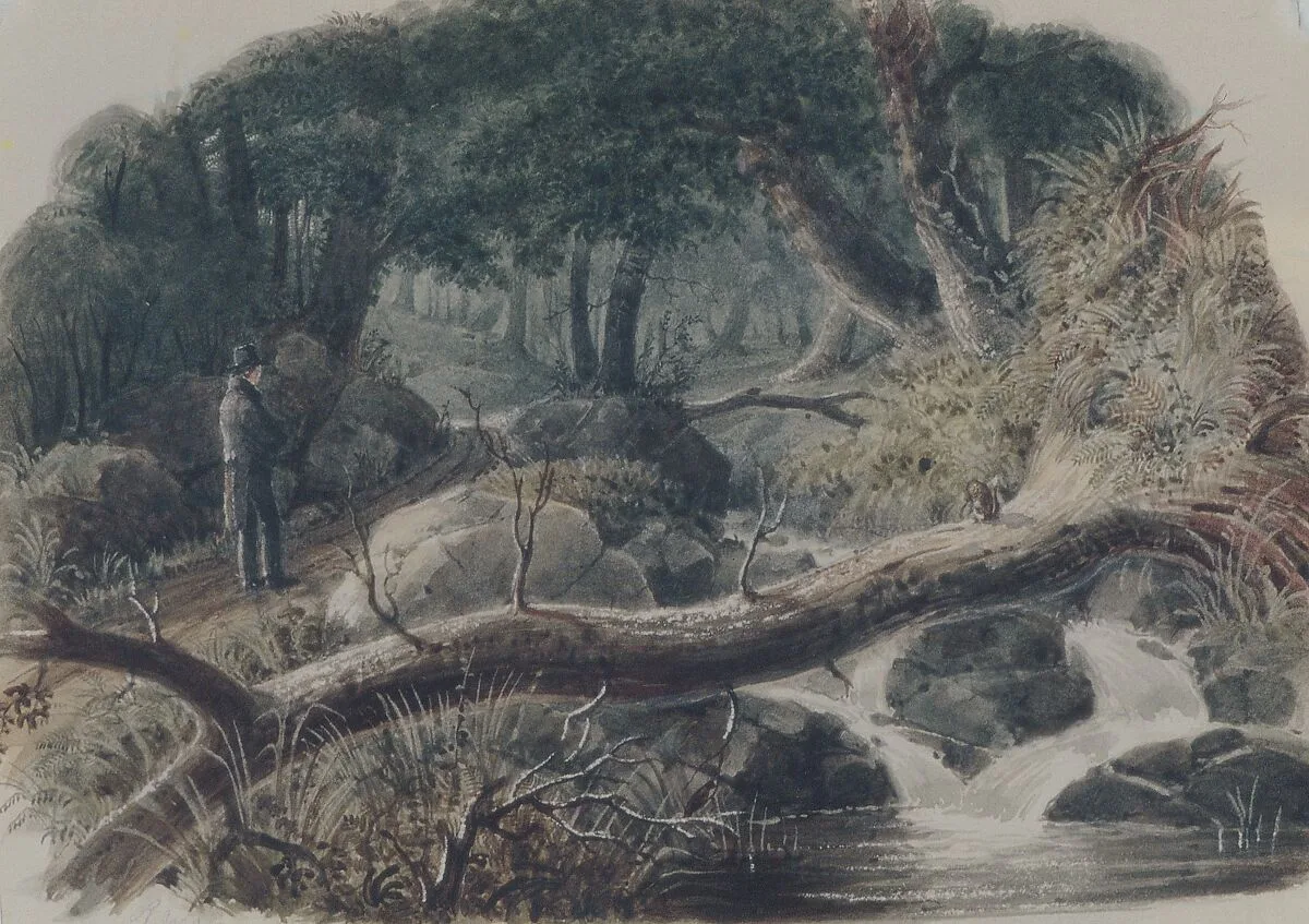 The Entrance to a Wood — Robert Walter Weir