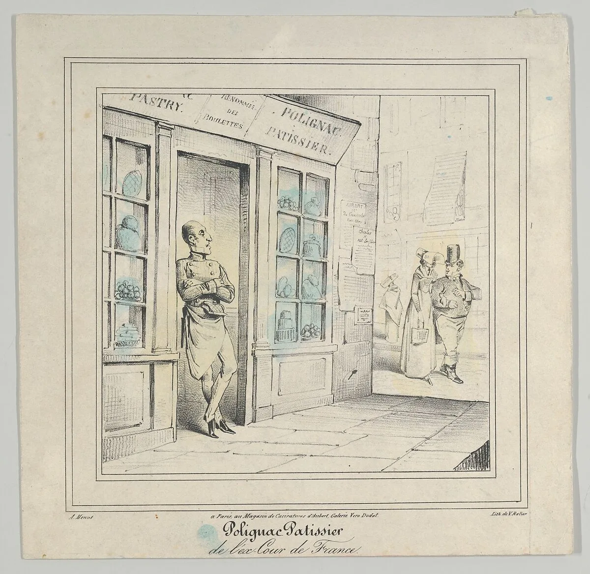 Polignac Patissier de l'ex-Cour de France — Marie-Alexandre Alophe