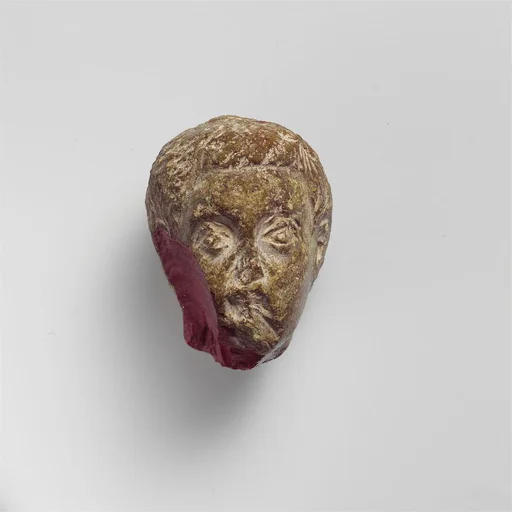 Glass portrait head