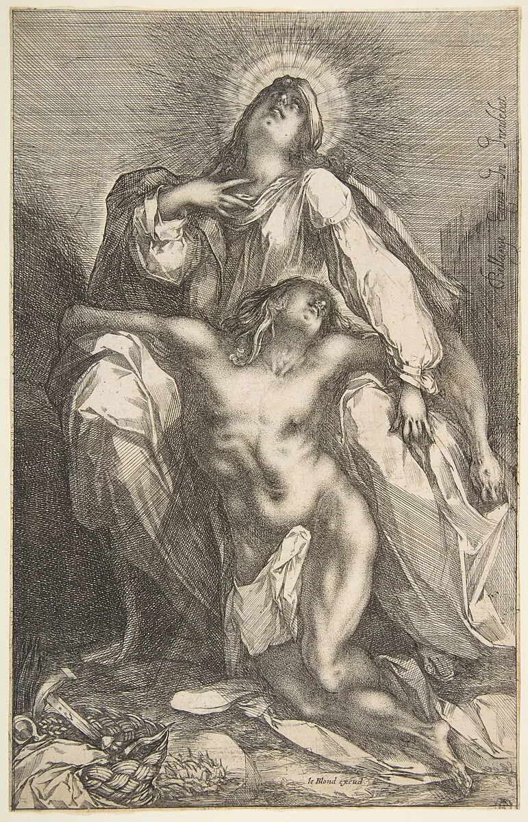 Pietà — Jacques Bellange|Le Blond