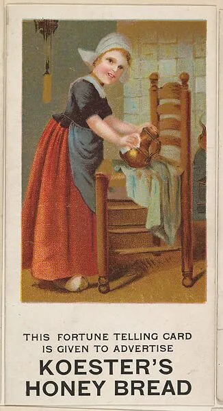 February Birthday Horoscope, bakery card from the Horoscope Cards series (D43), issued by the E. H. Koester Baking Company — E. H. Koester Baking Company, Baltimore