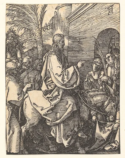 Christ's Entry into Jerusalem, from "The Small Passion"