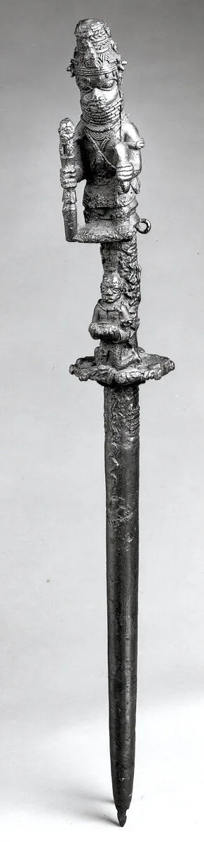Staff: Seated Oba — Unknown