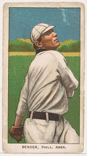 Chief Bender, Philadelphia, from Coupon Cigarettes Baseball Issue, 1910