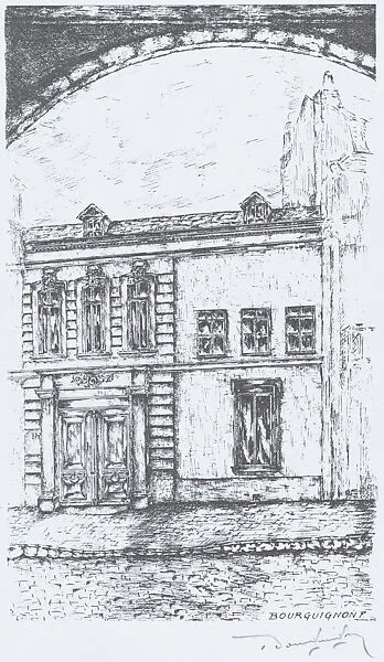 Childhood Home of General de Gaulle, Lille, France — Fernand Bourguignon