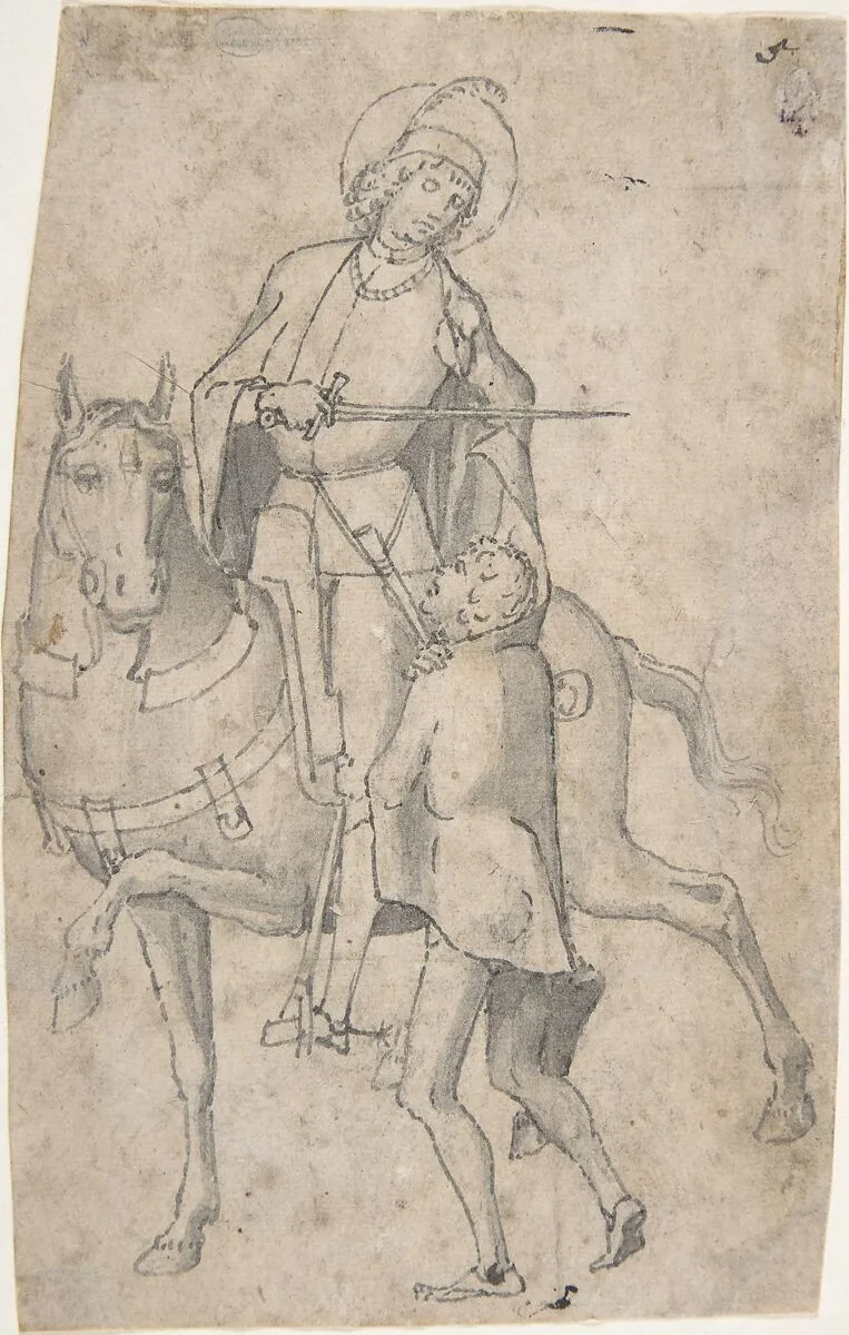 Saint Martin and the Beggar — Vittore Carpaccio