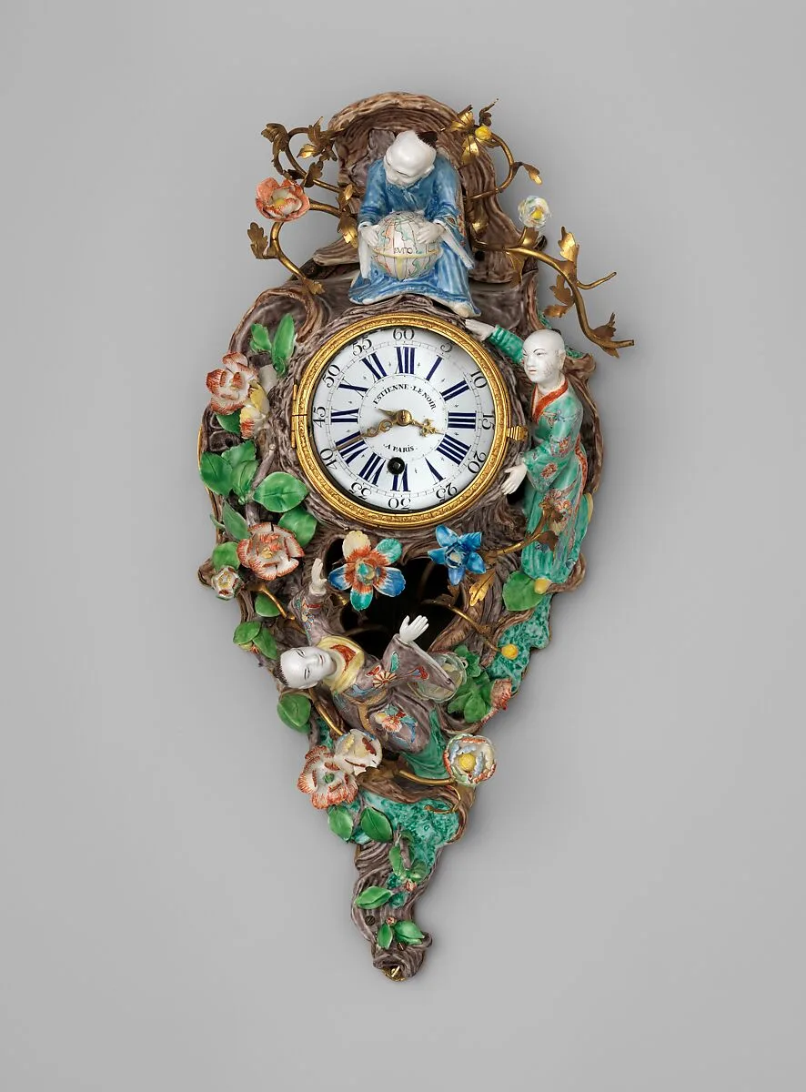 Wall clock (cartel) — Etienne LeNoir|Chantilly