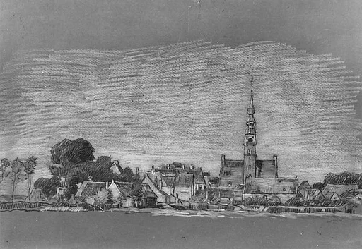 View of Veere, the Netherlands