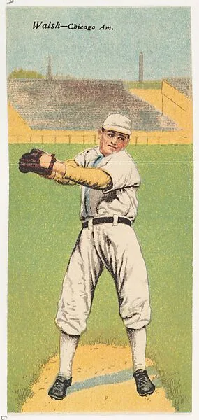 Walsh, Chicago, American League, from the Mecca Double Folder series (T201) — Mecca Cigarettes