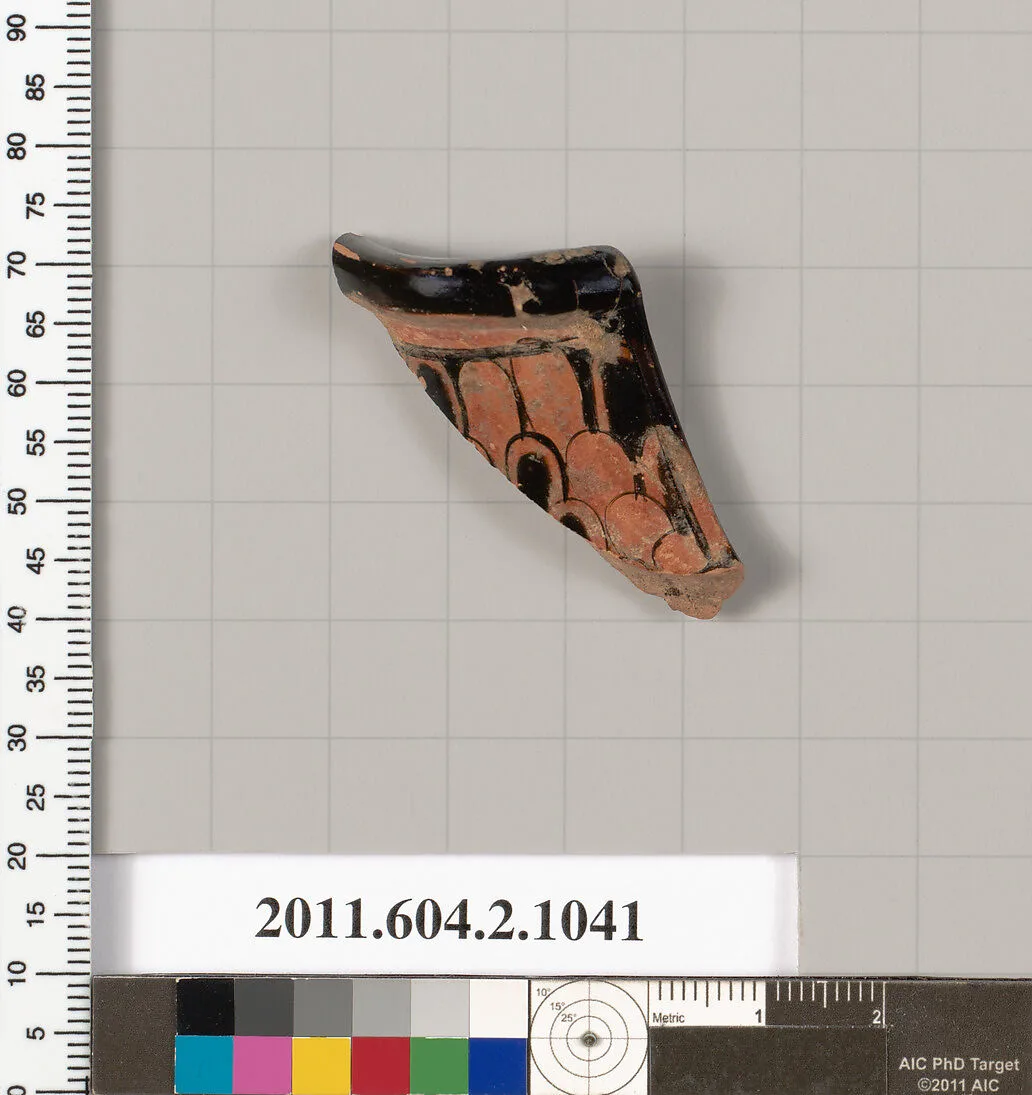 Terracotta fragment of an oinochoe (jug) — Unknown
