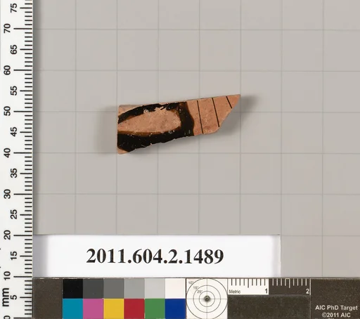Terracotta fragment of a skyphos (deep drinking cup)