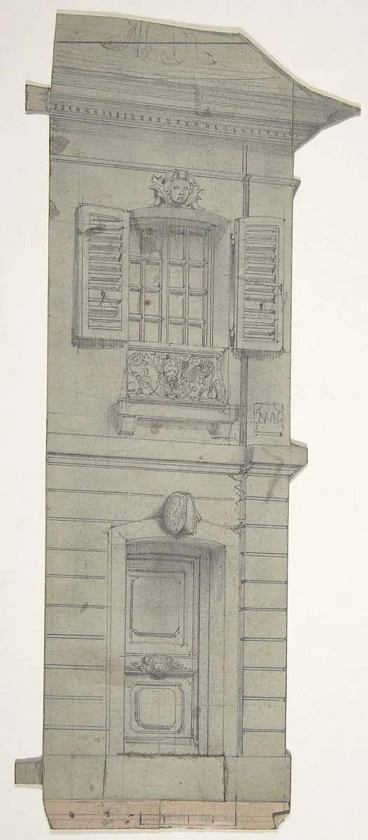 Design for a Stage Set at the Opéra, Paris — Eugène Cicéri