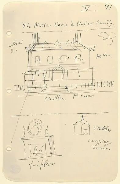 Sketches for The Story of a Bad Boy — Reginald Marsh
