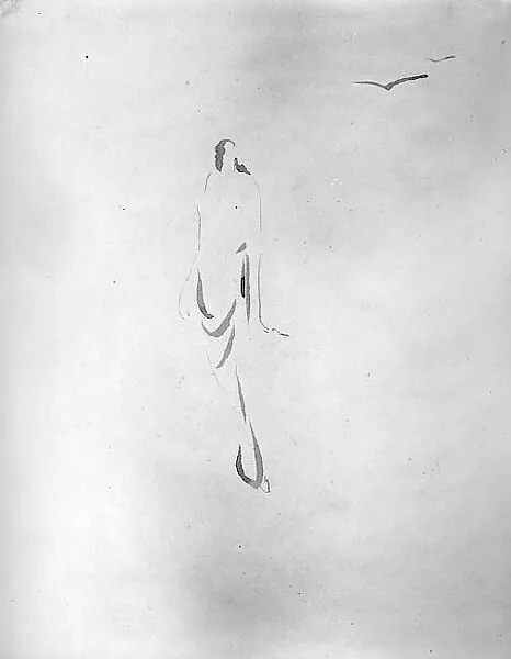 Woman with Birds — Gaston Lachaise