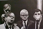 Andy Warhol, David Hockney, Henry Geldzahler, and Jeff Goodman from "Out of the 60s" — Hamilton Press|Dennis Hopper