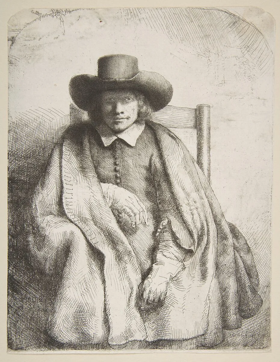 Clement de Jonghe, printseller — Rembrandt (Rembrandt van Rijn)