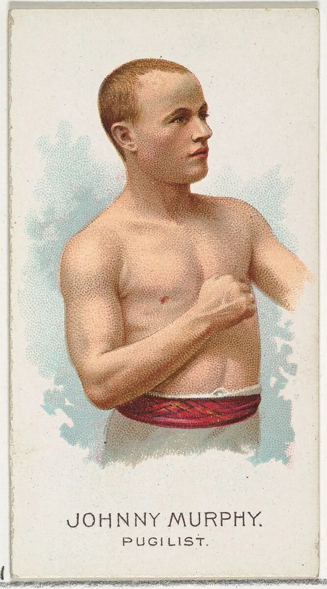 Johnny Murphy, Pugilist, from World's Champions, Series 2 (N29) for Allen & Ginter Cigarettes — Lindner, Eddy & Claus|Allen & Ginter