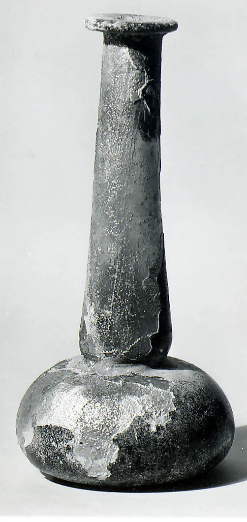 Glass perfume bottle — Unknown