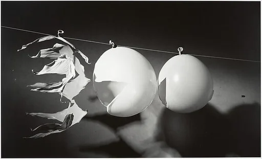 [Bullet Passing Through Three Balloons]