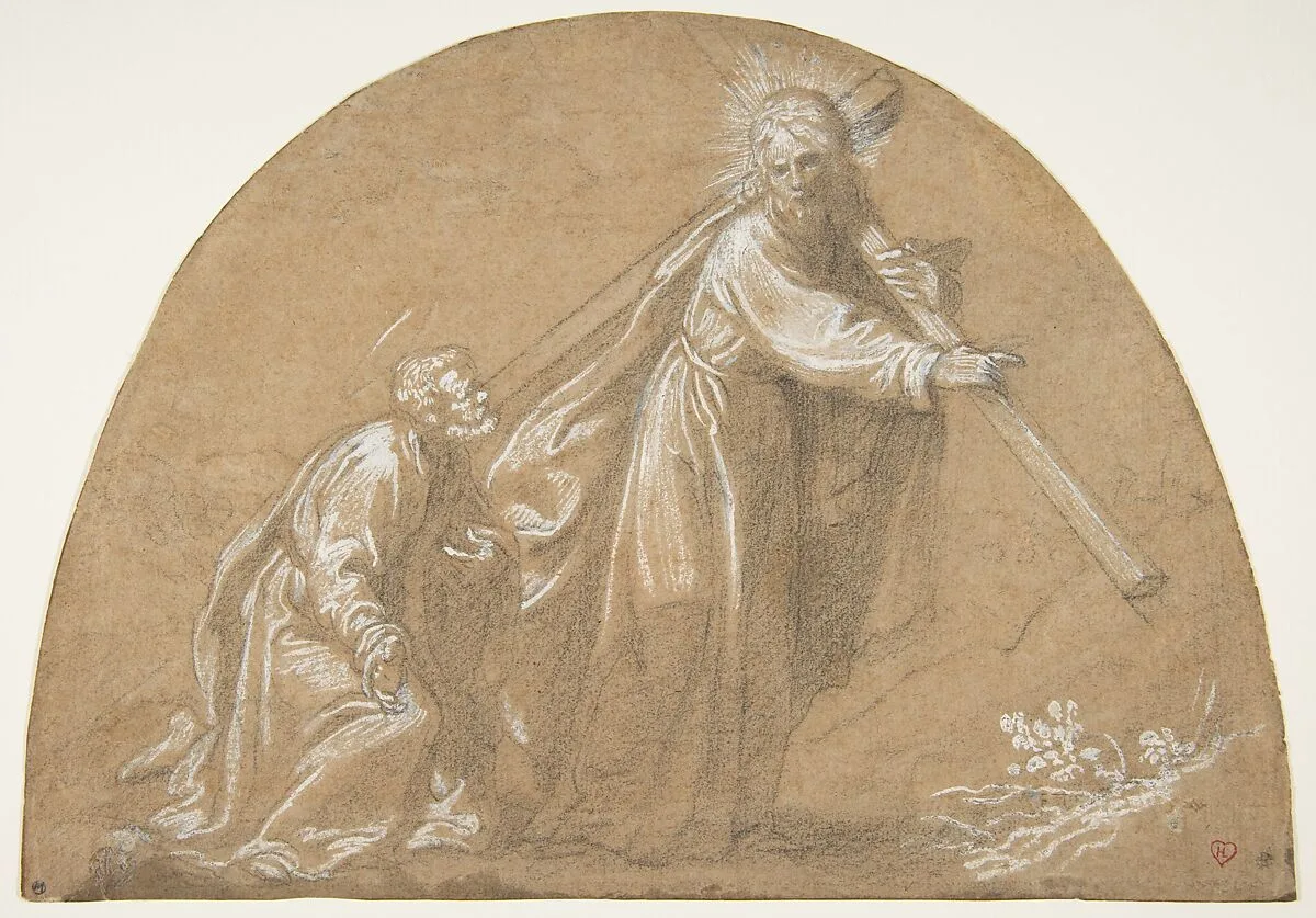 Domine, Quo Vadis — Jacopo Vignali