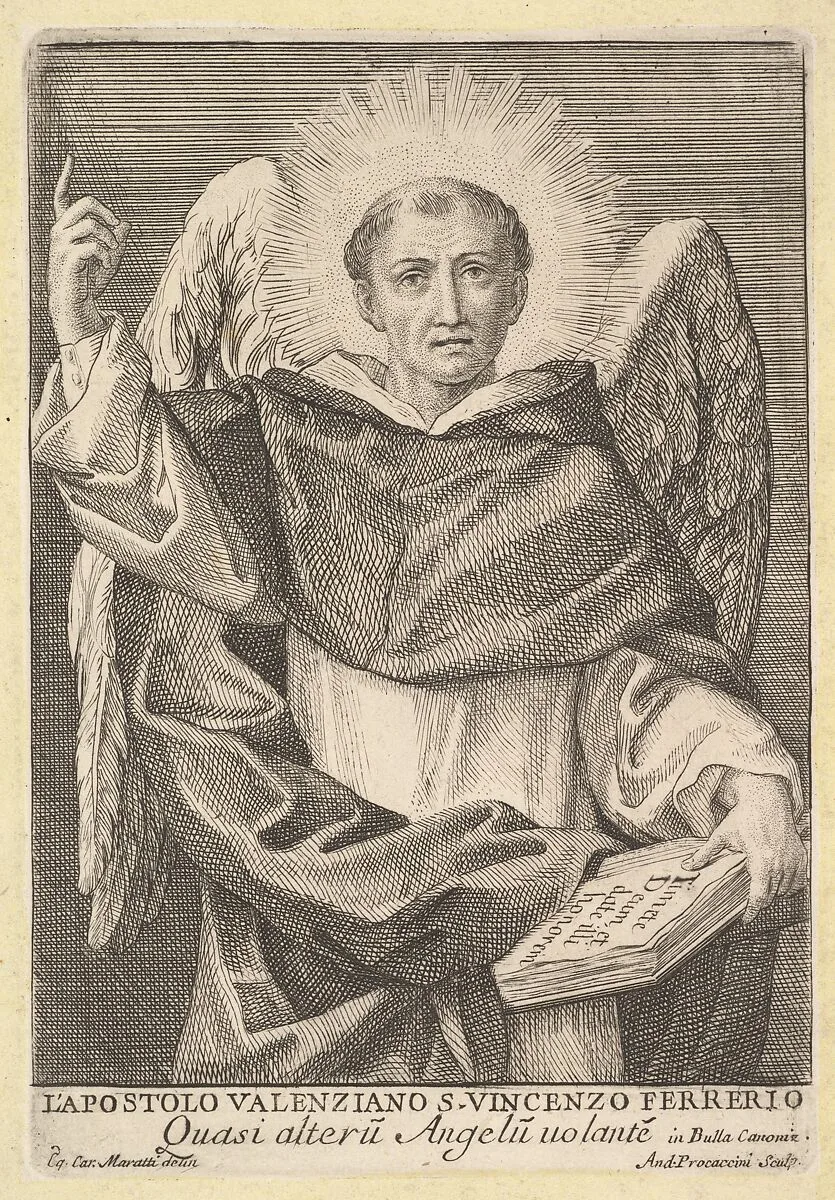 St. Vincent Ferrer — Andrea Procaccini|Carlo Maratti