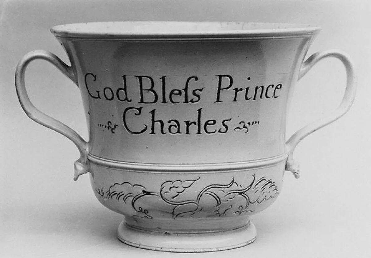 Jacobite loving cup with Charles Edward Stuart (1720–1788) — Unknown