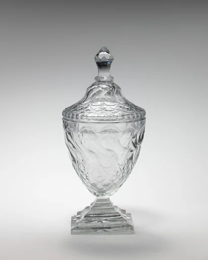 Urn with cover