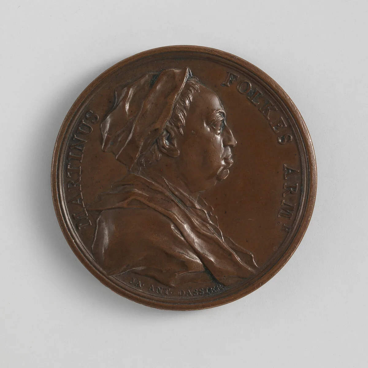 Martin Folkes (1690–1754) — Jacques-Antoine Dassier