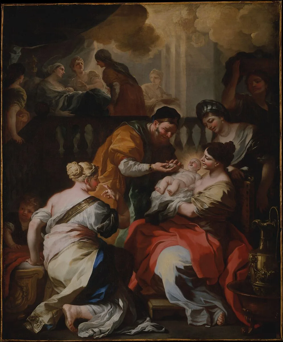 The Birth of the Virgin — Francesco Solimena