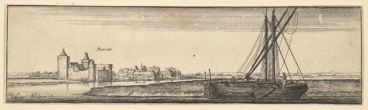 Ruhrort — Wenceslaus Hollar