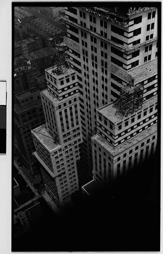 [Partial View of Chrysler Building, From Roof of Chanin Building, New York City]