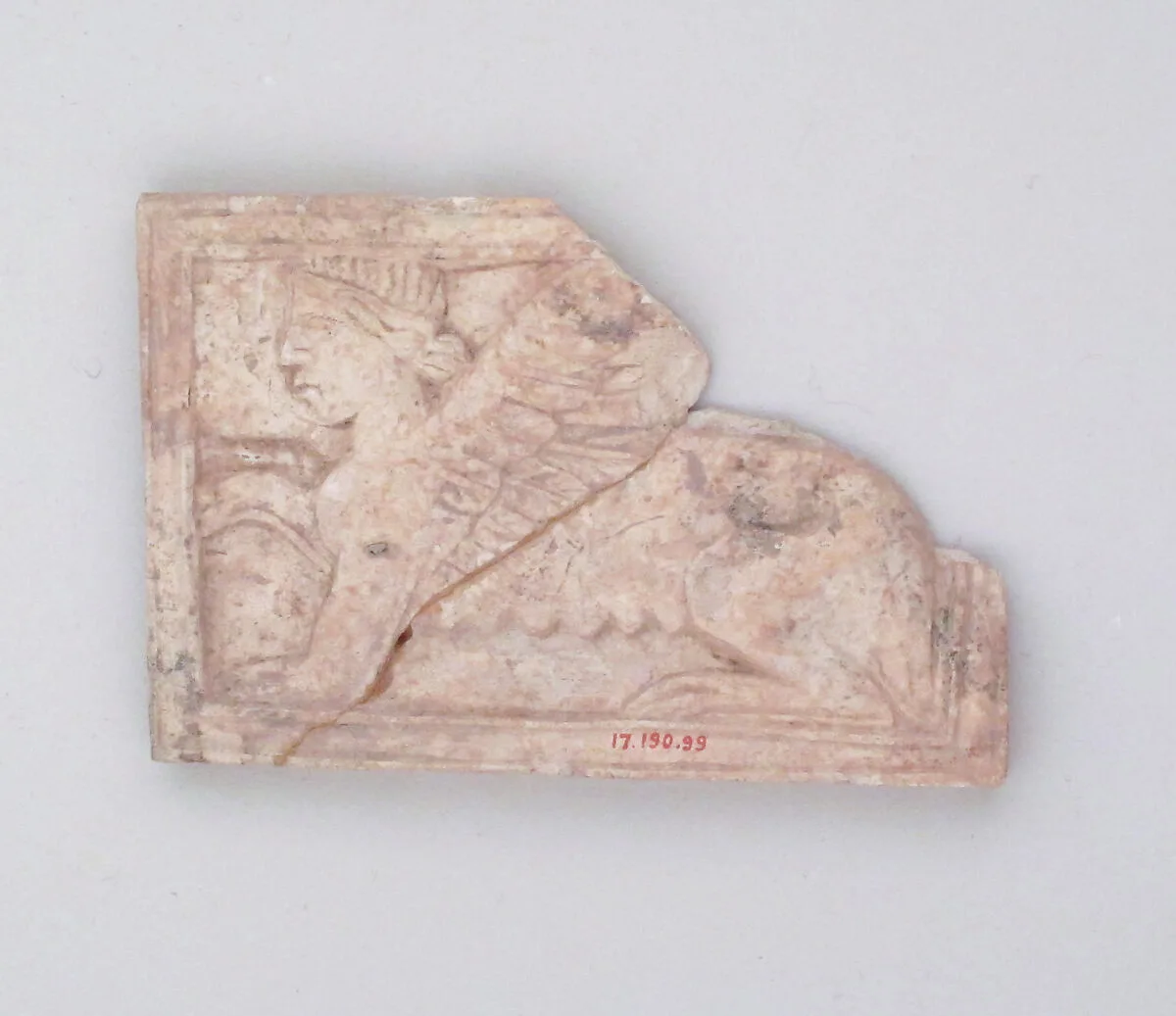 Relief from casket — Unknown