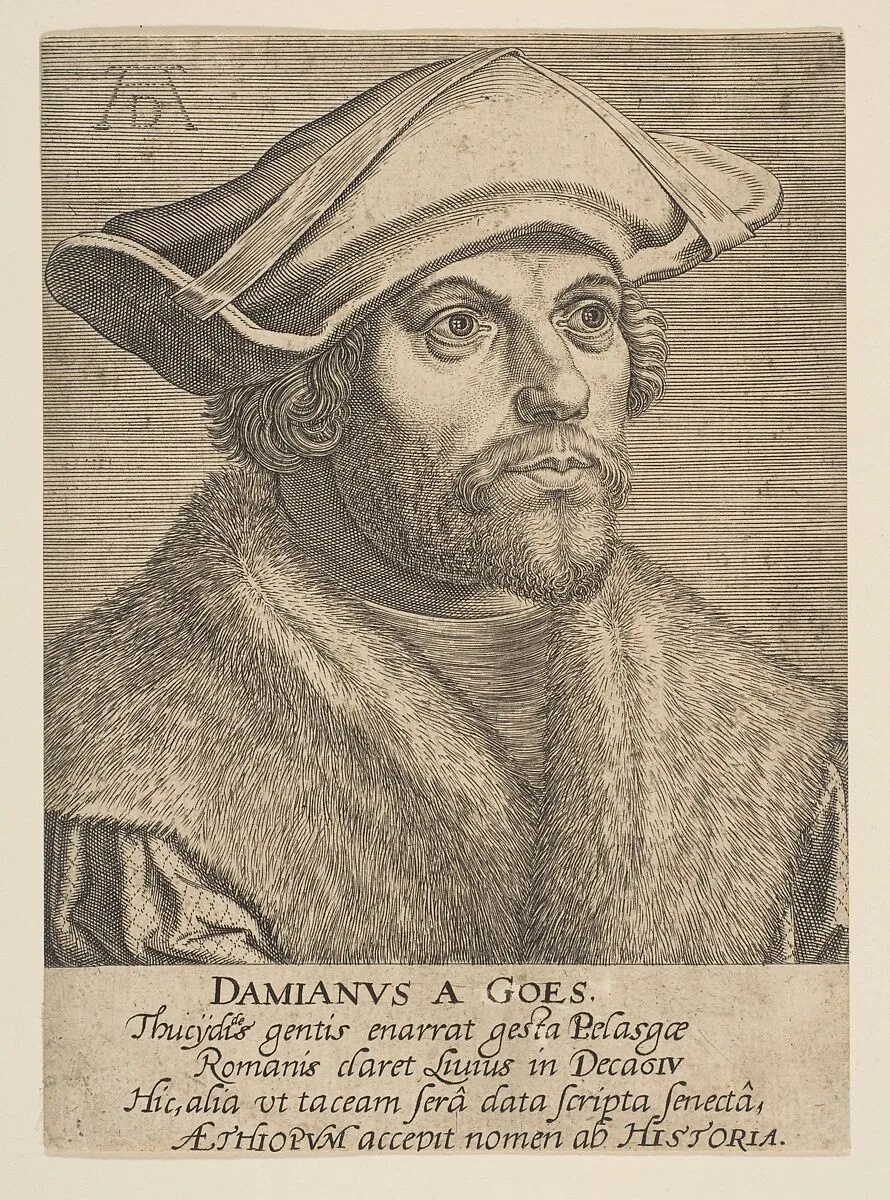 Damaio de Gois — Philips Galle|Albrecht Dürer
